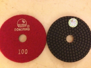 Алмазные гибкие диски D-100 №100 для гранита ― Памятники в Новосибирске из натурального гранита Shanxi black (Шанcи Блэк) Компания Ритуал - Сибирь